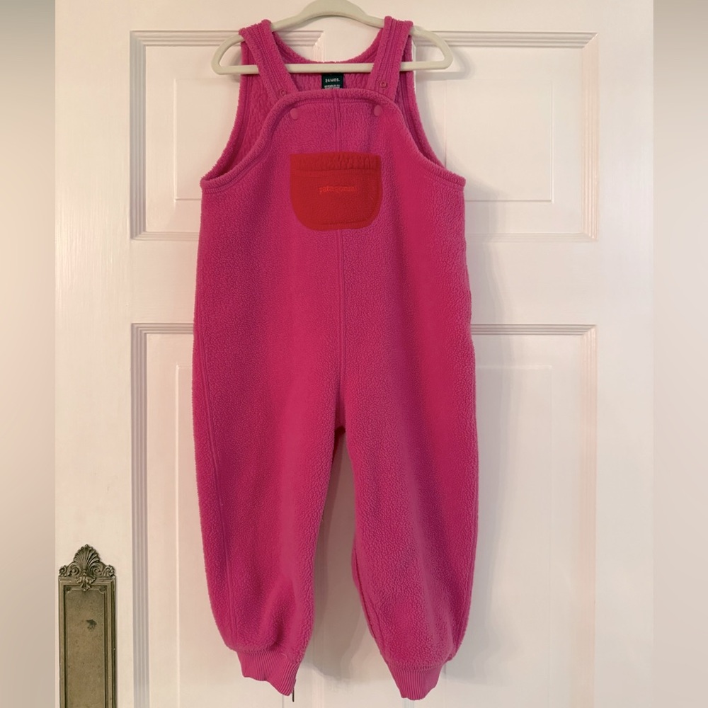 Vintage Patagonia Fleece Coverall/ Jumpsuit, 24M